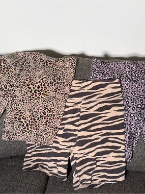 Womans Animal Print Shorts